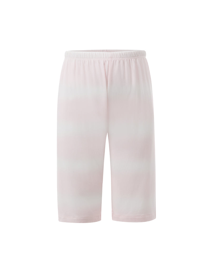 Aimer Kids Short-sleeve Tops Homewear Set For Girls