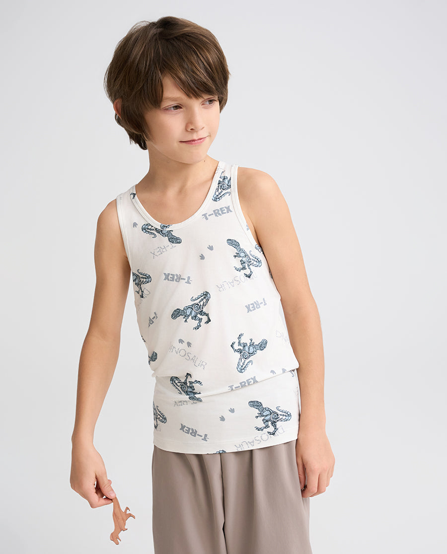 Aimer Kids Tencel Modal Tank Top For Boys