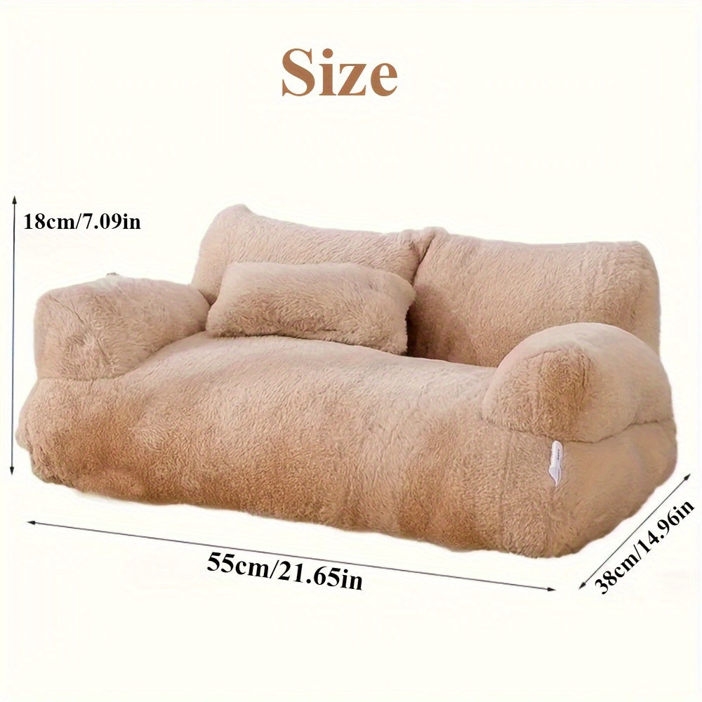 Luxury Plush Cat Bed - 2DS3
