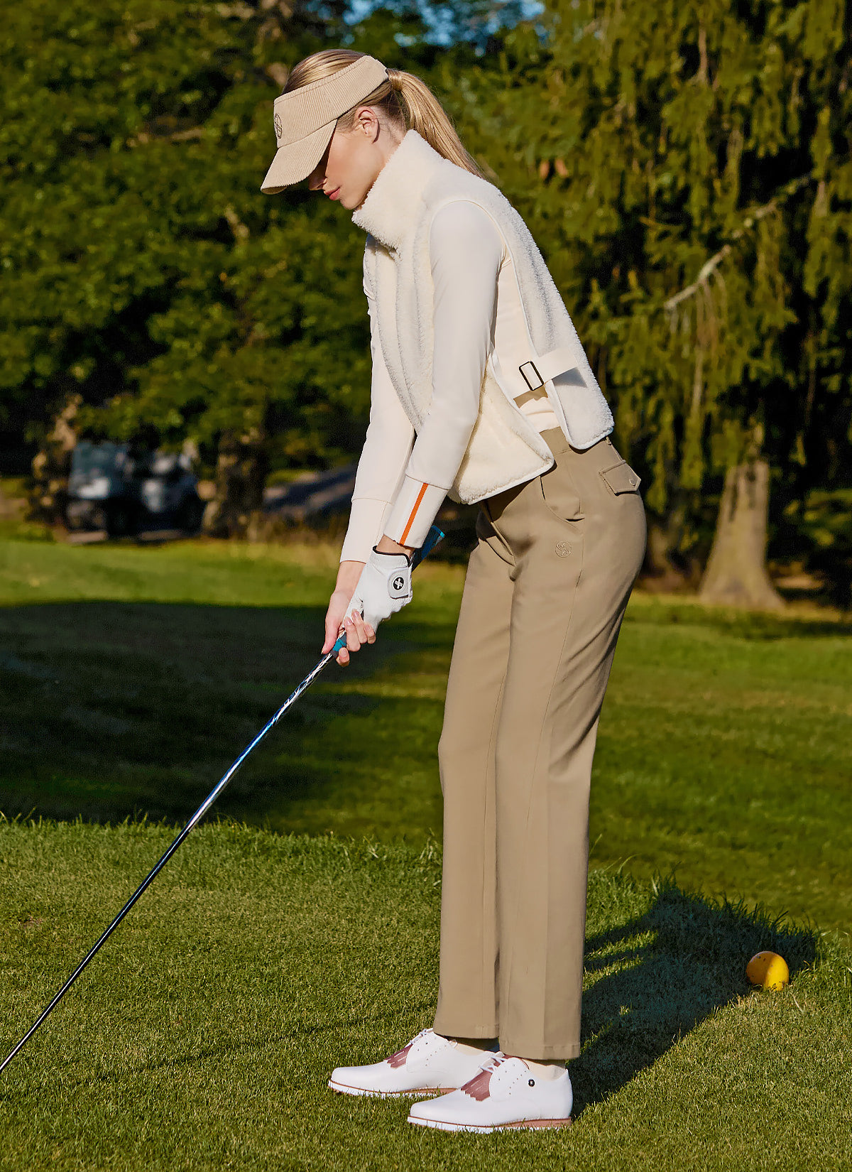 Twill Tension Napping Bootcut Pants