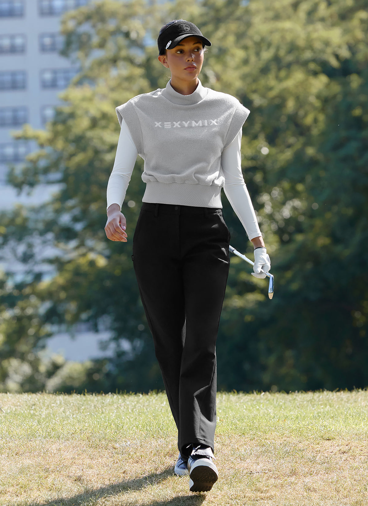 Twill Tension Napping Bootcut Pants