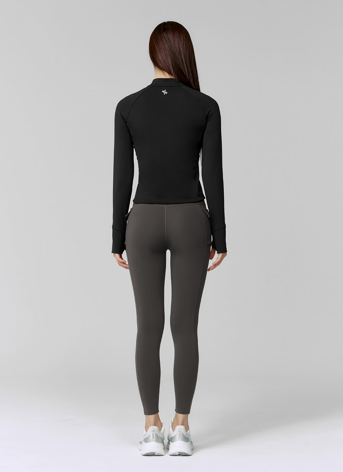 Active Slim Fit Warm Silky Zip-up