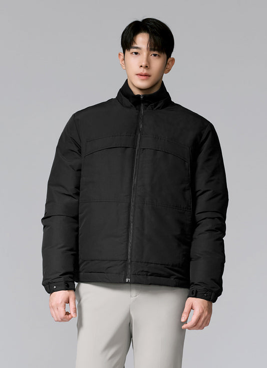 High-neck Goose Down Blouson Jacket