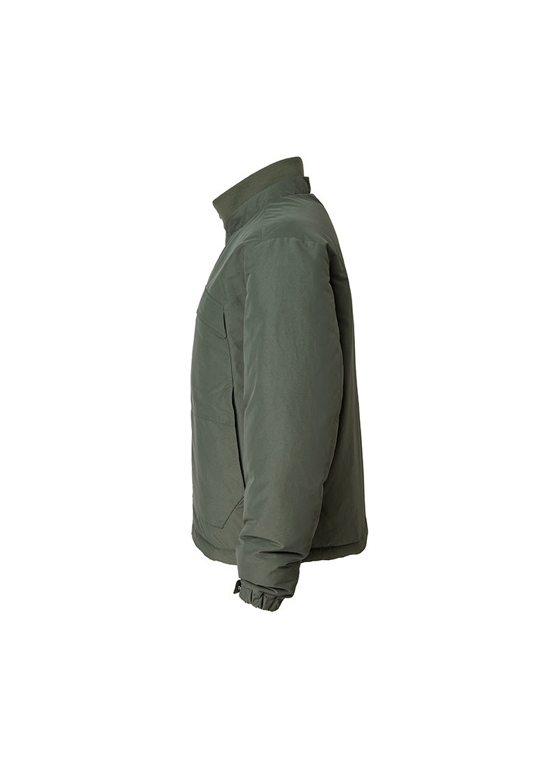 High-neck Goose Down Blouson Jacket