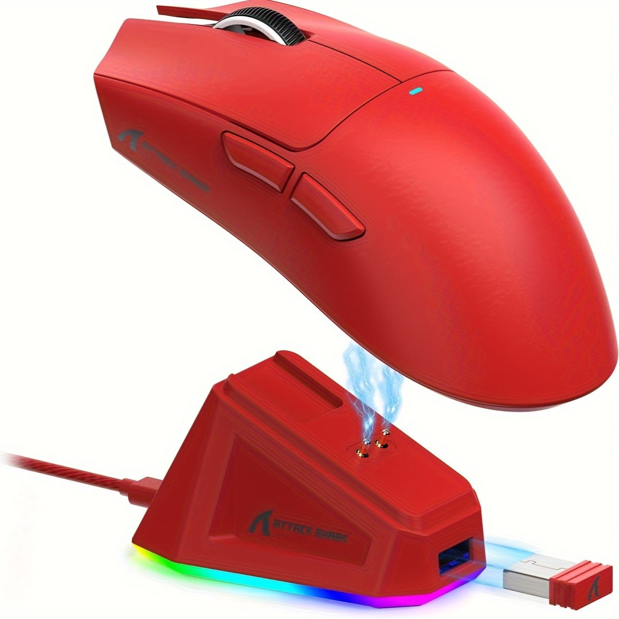 ATTACK SHARK X11 Ultra-Light Wireless Gaming Mouse with RGB Dock TJR4H9W