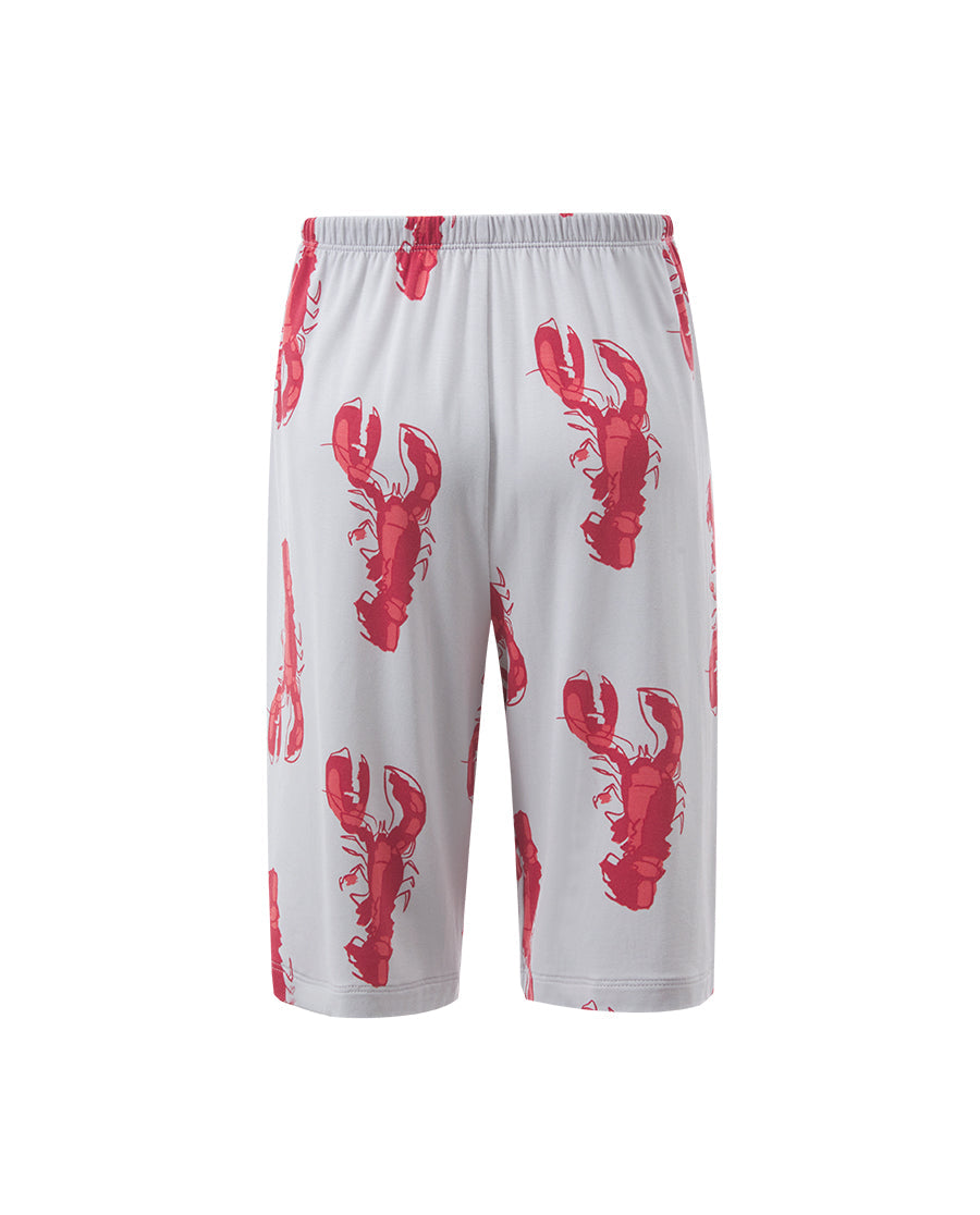 Aimer Kids Short-sleeve Tops Homewear Set For Boys