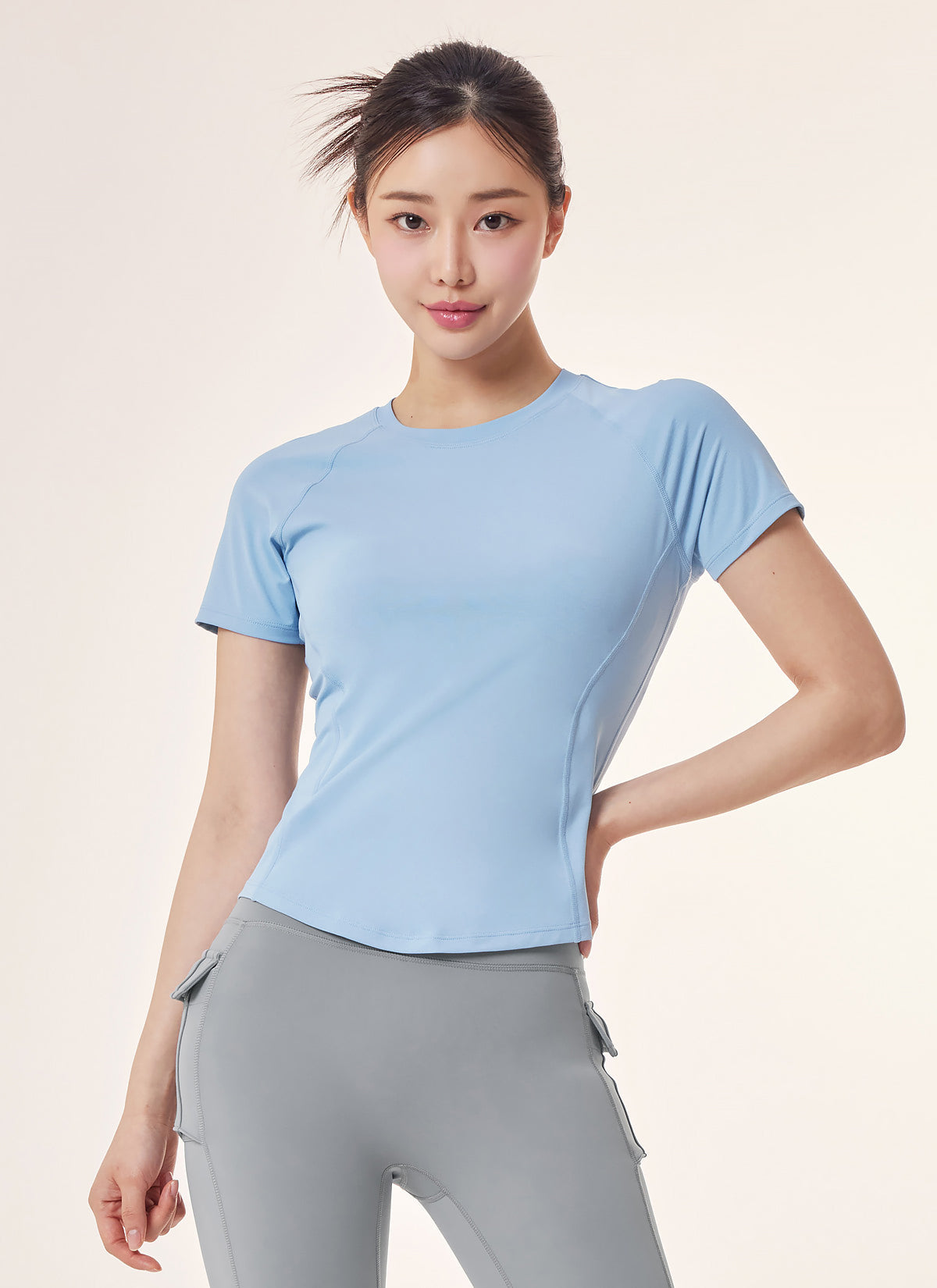 [1+1] Daily Feather Slim Fit Short Sleeve