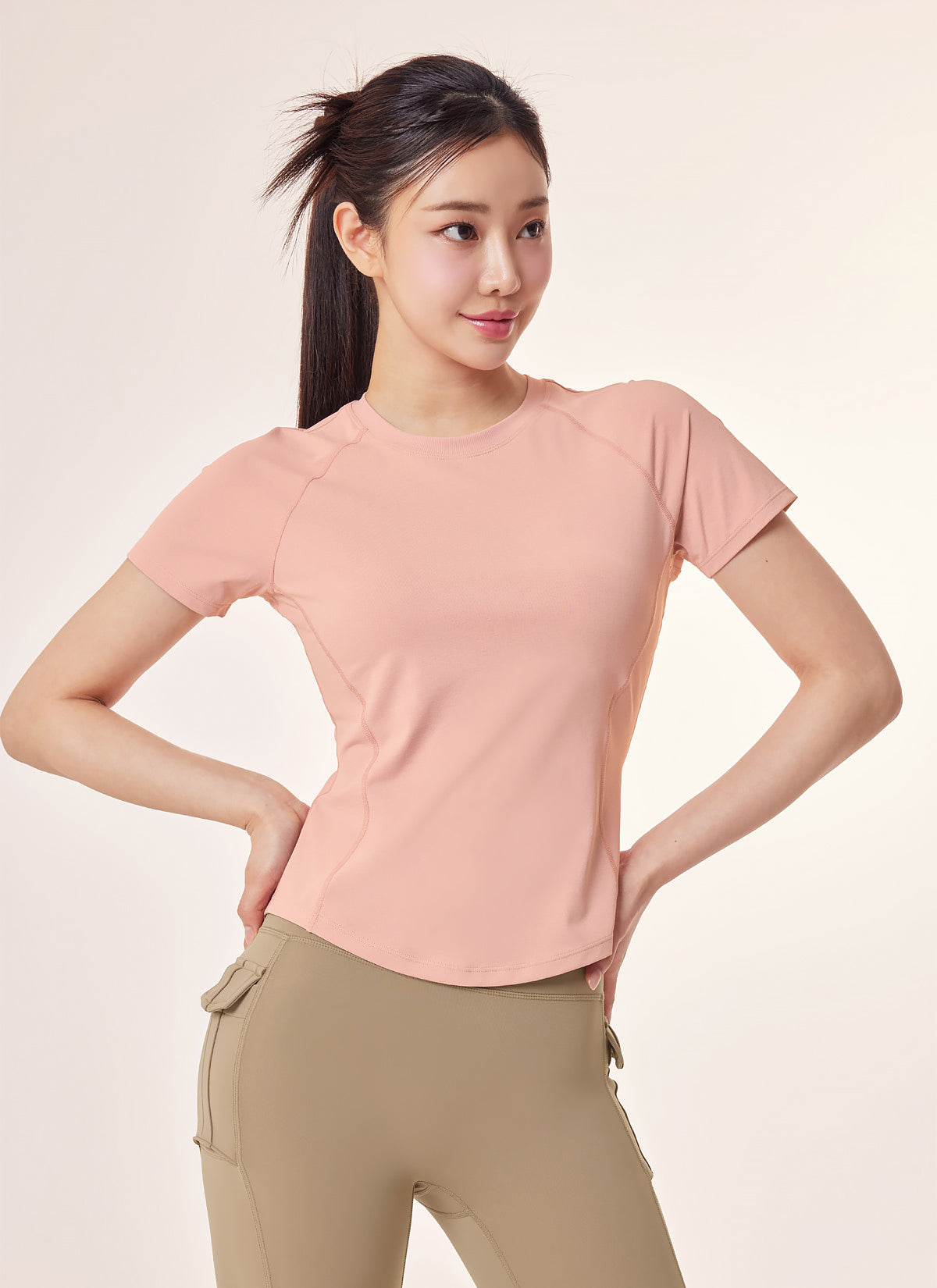 [1+1] Daily Feather Slim Fit Short Sleeve