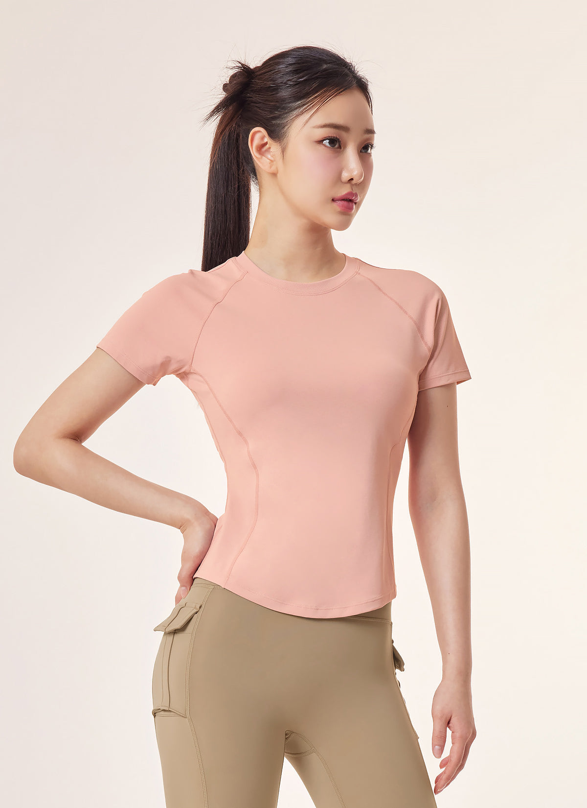 [1+1] Daily Feather Slim Fit Short Sleeve