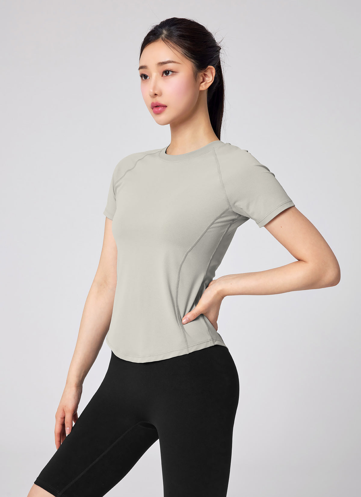 [1+1] Daily Feather Slim Fit Short Sleeve