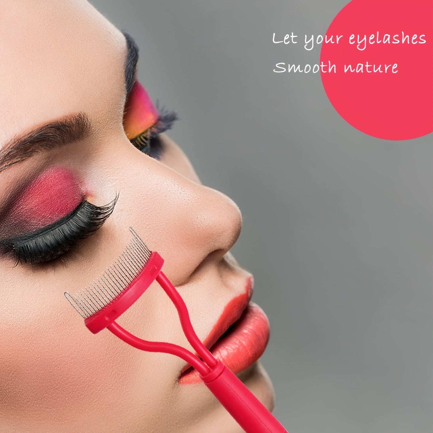 Foldable Steel Eyelash Comb - P3MN