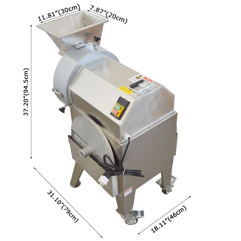 Fruit and Vegetable Slicing/Shredding/Dicing Cutter Machine