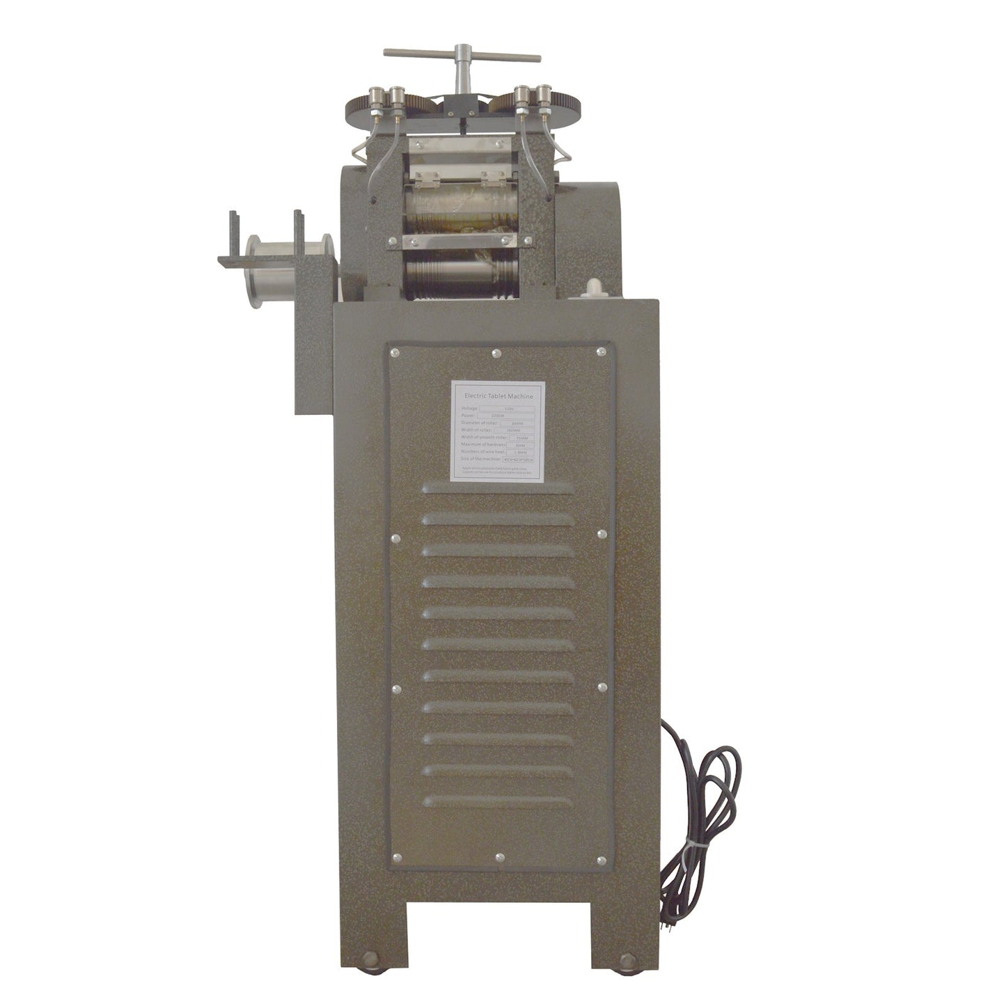110V Rolling Mill For Jewelry Gold Making Flake Machine