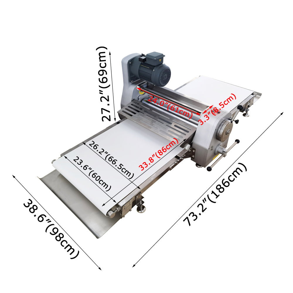 110V Commercial Dough Sheeter