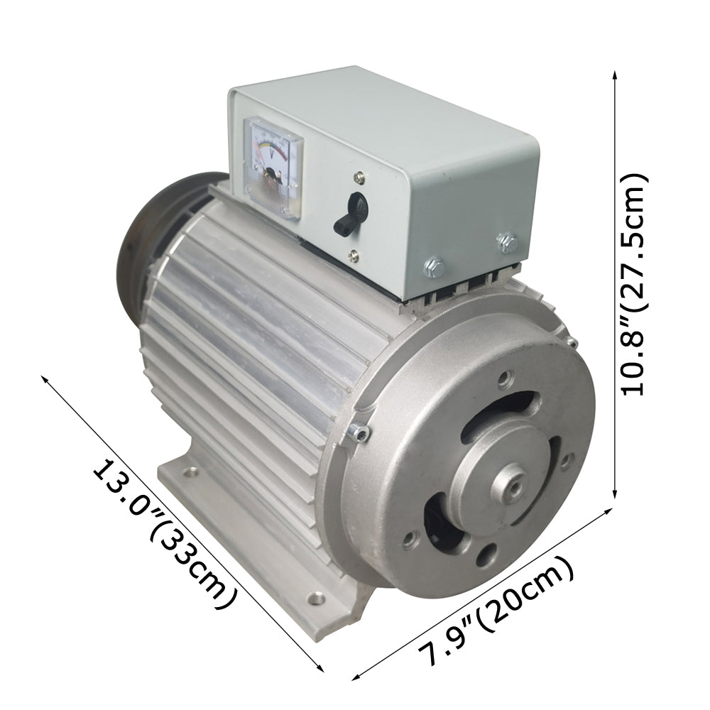 Brushless Rare Earth Permanent Magnet Variable Frequency Generator 220V 5KW