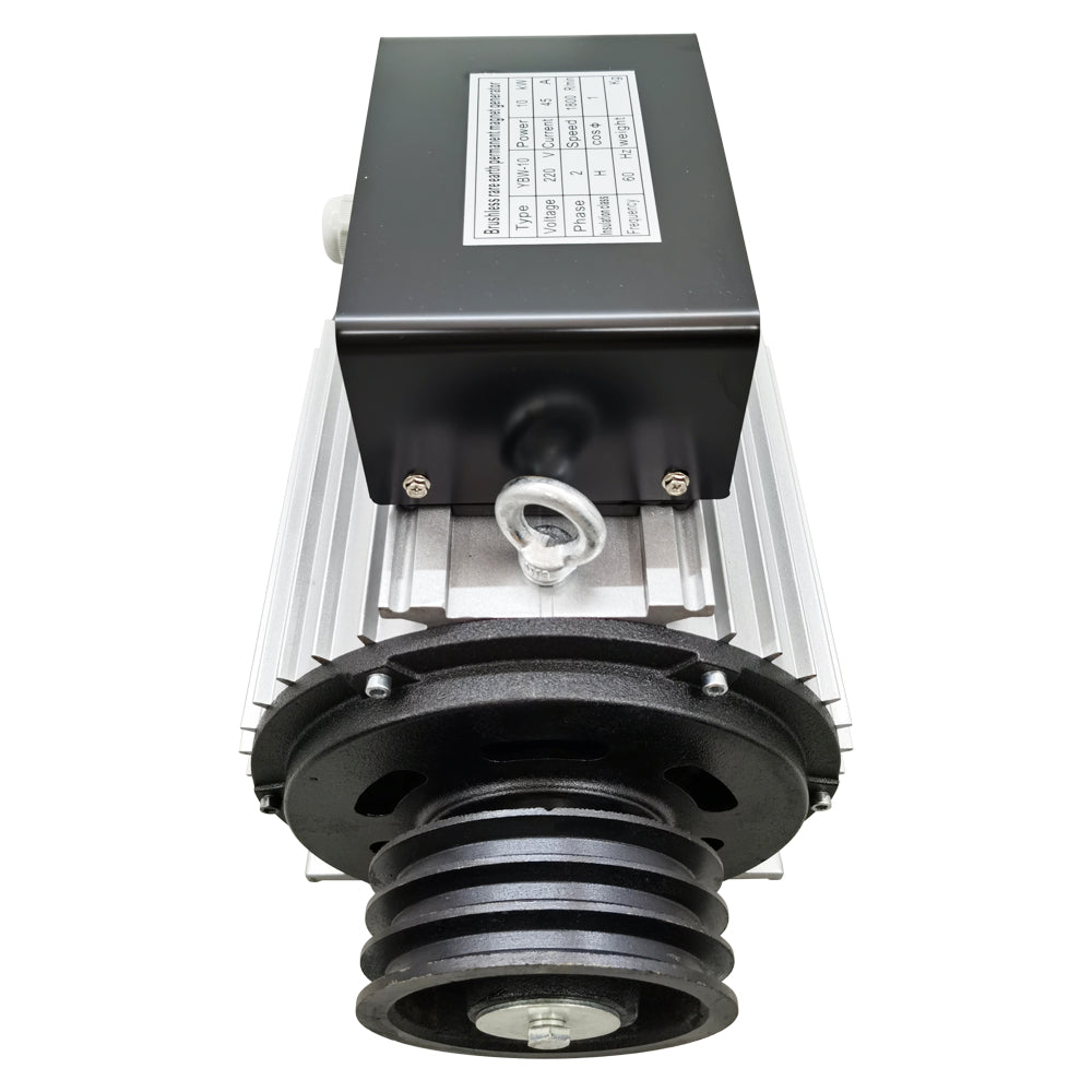 220V 10KW 60Hz Brushless Rare Earth Permanent Magnet Variable Frequency Generator