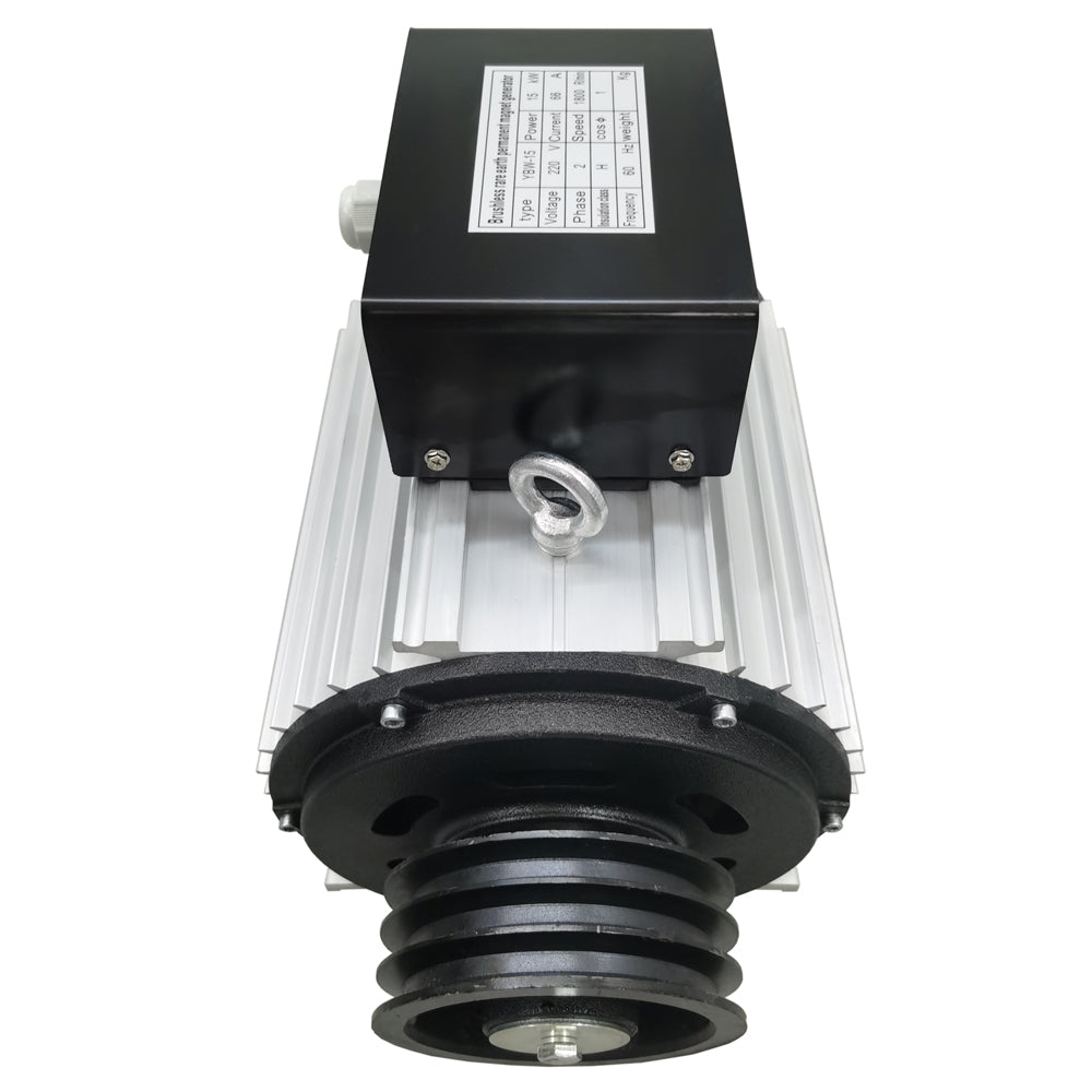 220V 15KW 60Hz Brushless Rare Earth Permanent Magnet Variable Frequency Generator