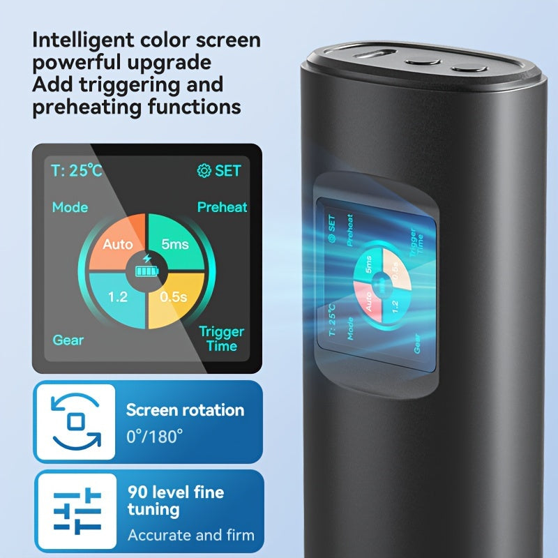 Handheld Spot Welder, 90-Level Adjustable TJR3P9X