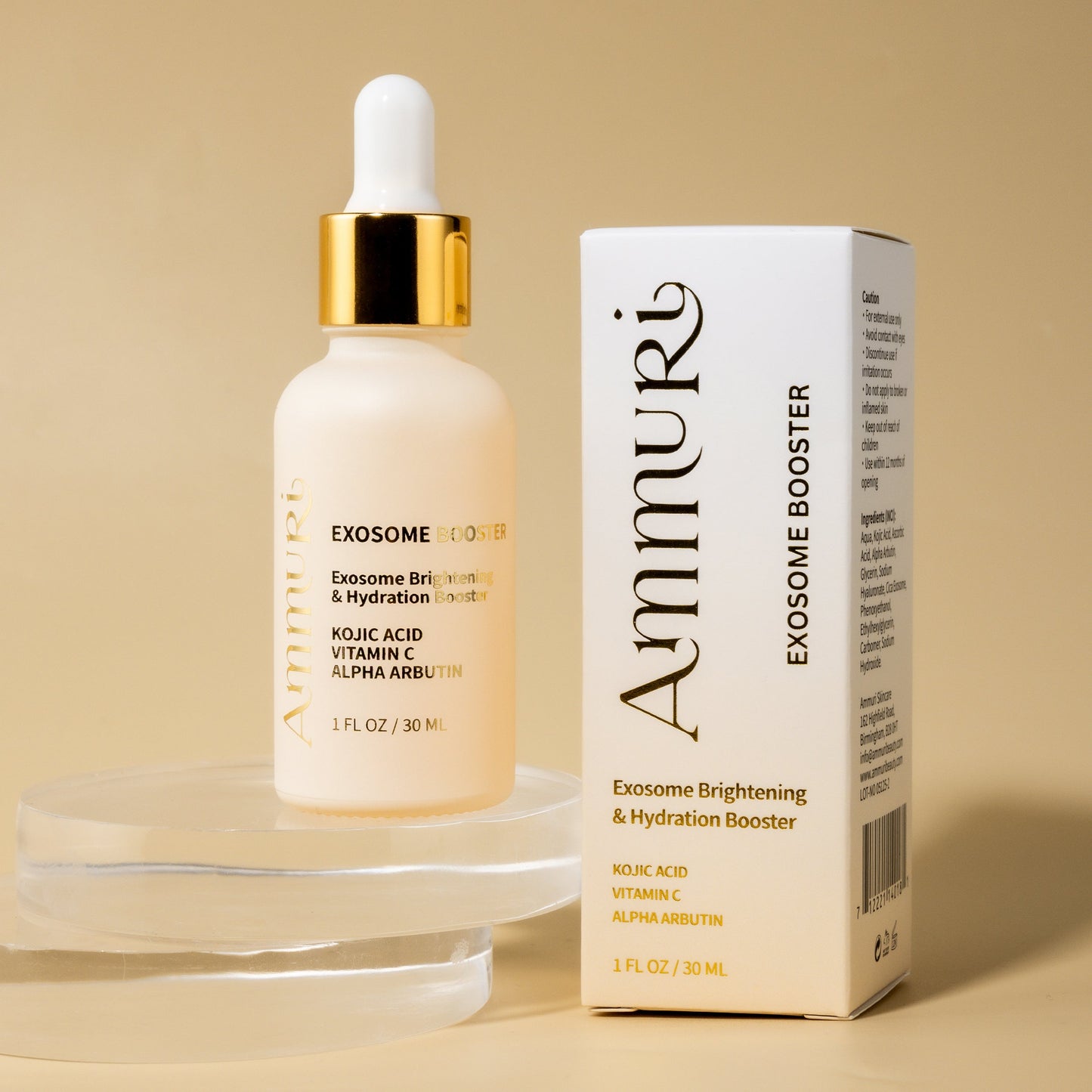 Exosome Brightening Serum for Dark Spots & Pigmentation | Ammuri
