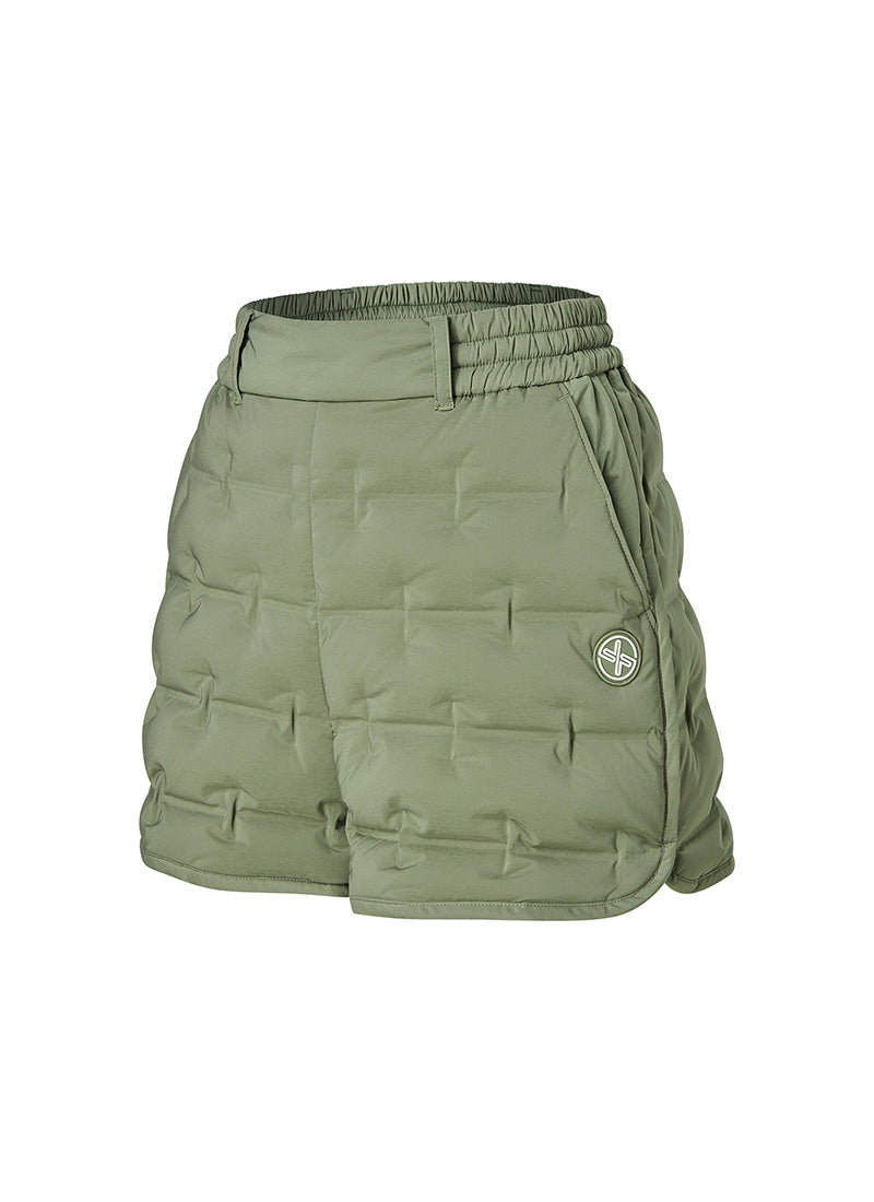Tube Goose Down Banding Shorts
