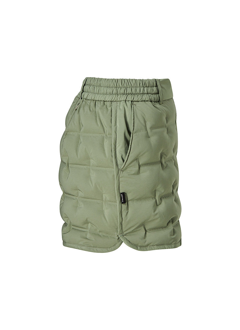 Tube Goose Down Banding Shorts