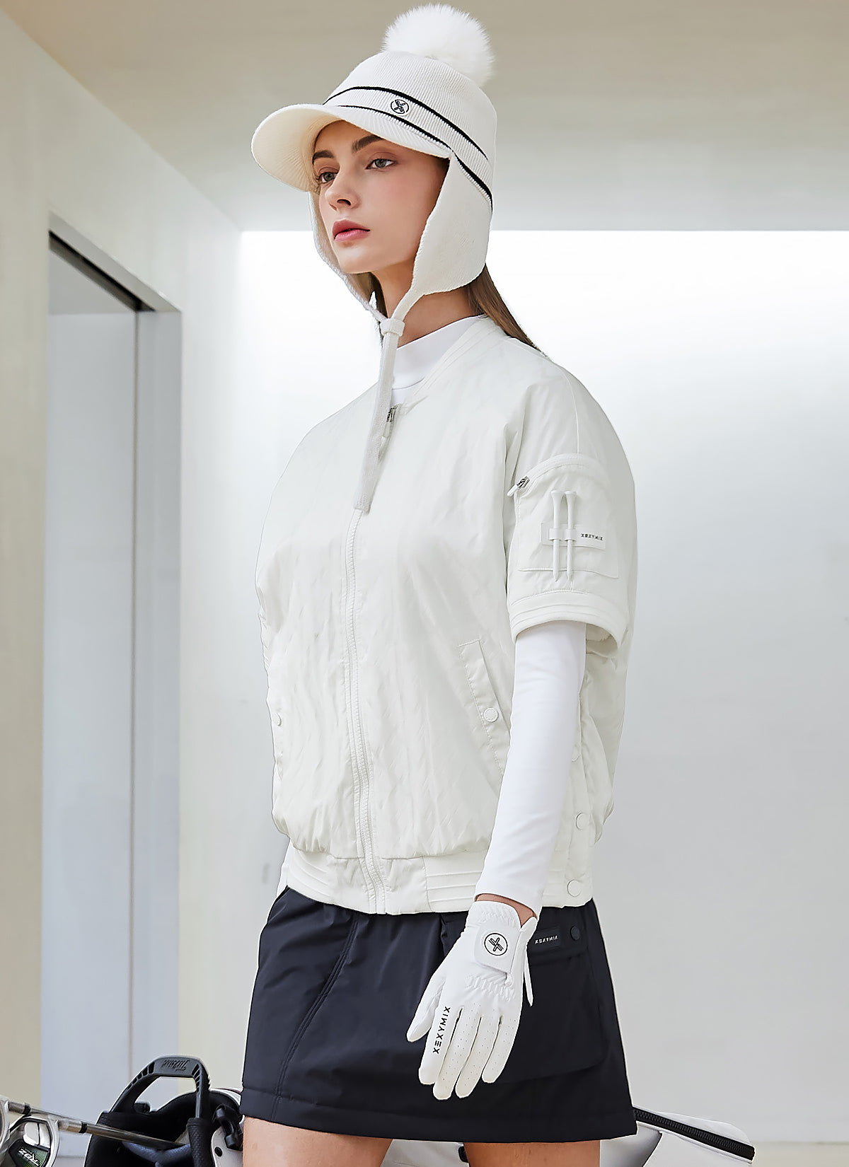 X-Symbol Dolman Sleeve Jumper