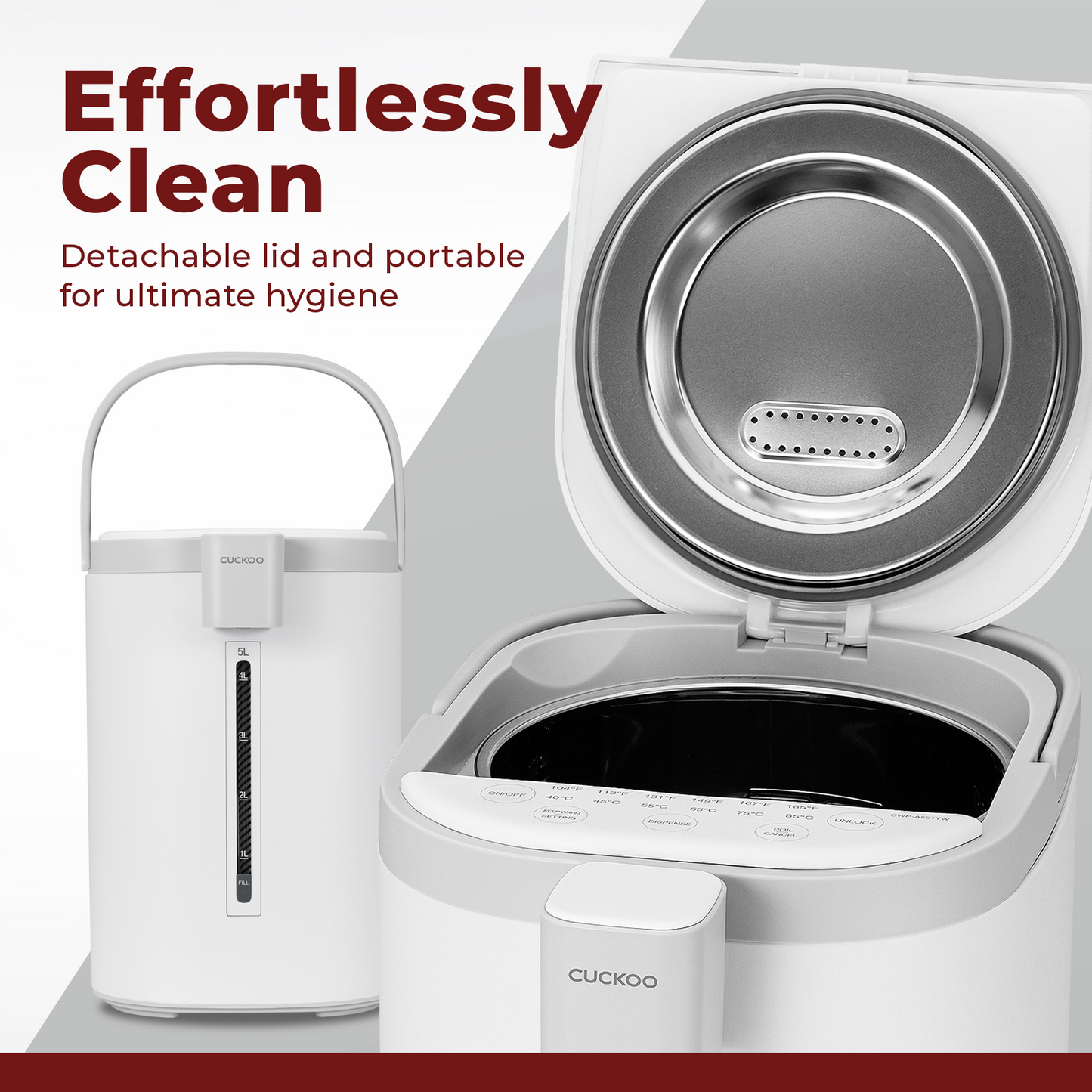 Refurbished B grade Hot Water Dispenser & Warmer (CWP-A501TW)