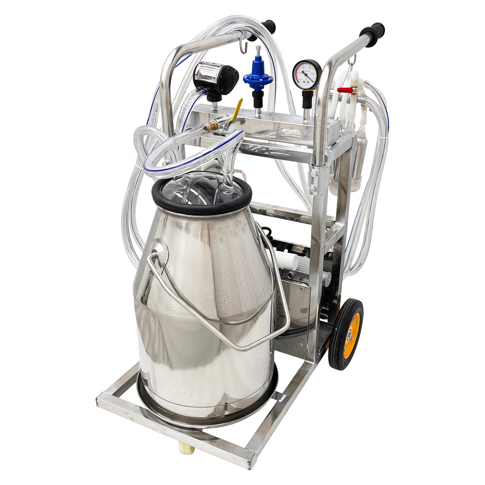 25L Oil-free Vacuum Pump Milking Machine