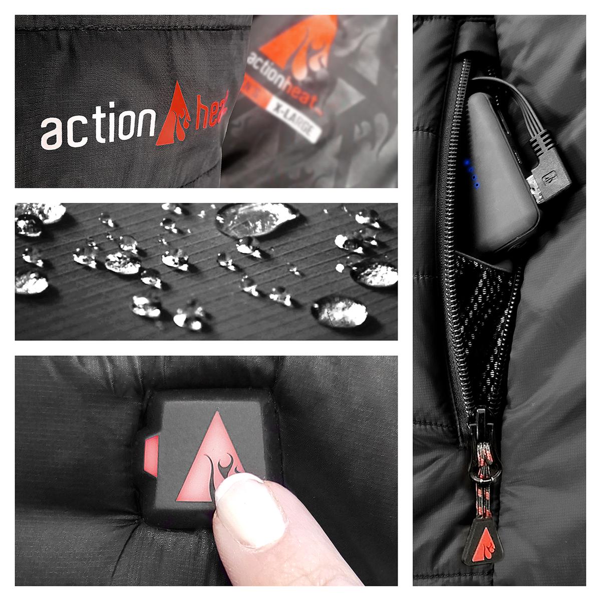 ActionHeat 5V Women's Battery Heated Insulated Puffer Vest