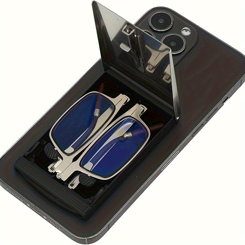 Portable Foldable Metal Reading Glasses-CUF2
