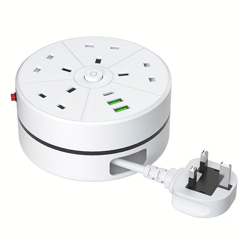 Multifunctional Power Strip with USB  TypeC-O4VF