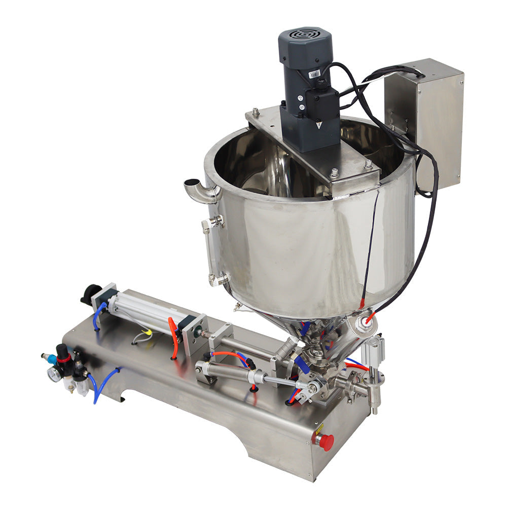 110V 50ml Paste Liquid Heating Stirring Filling Machine