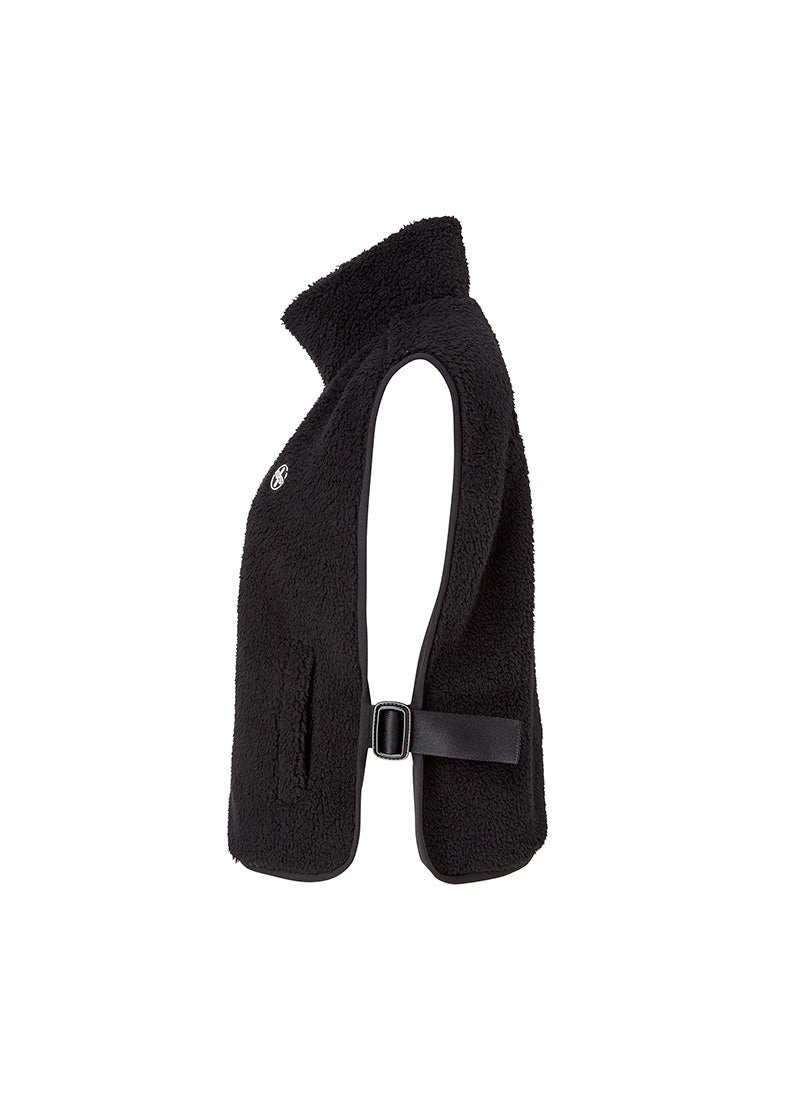 Side Buckle Fleece Vest
