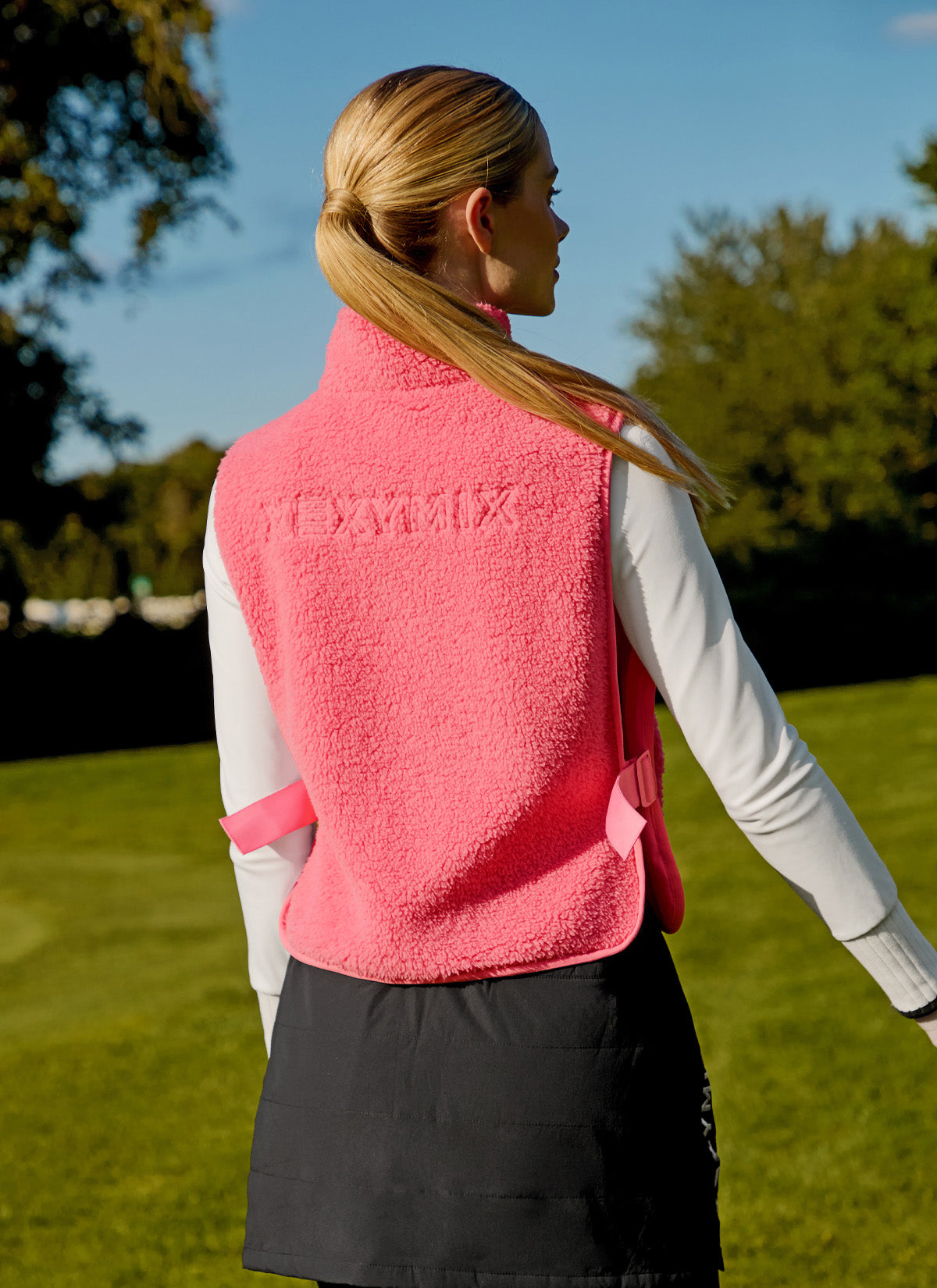 Side Buckle Fleece Vest