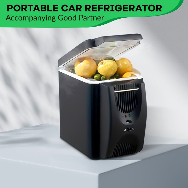 6L Portable Car Fridge  12V Electric Mini Cooler-OX28