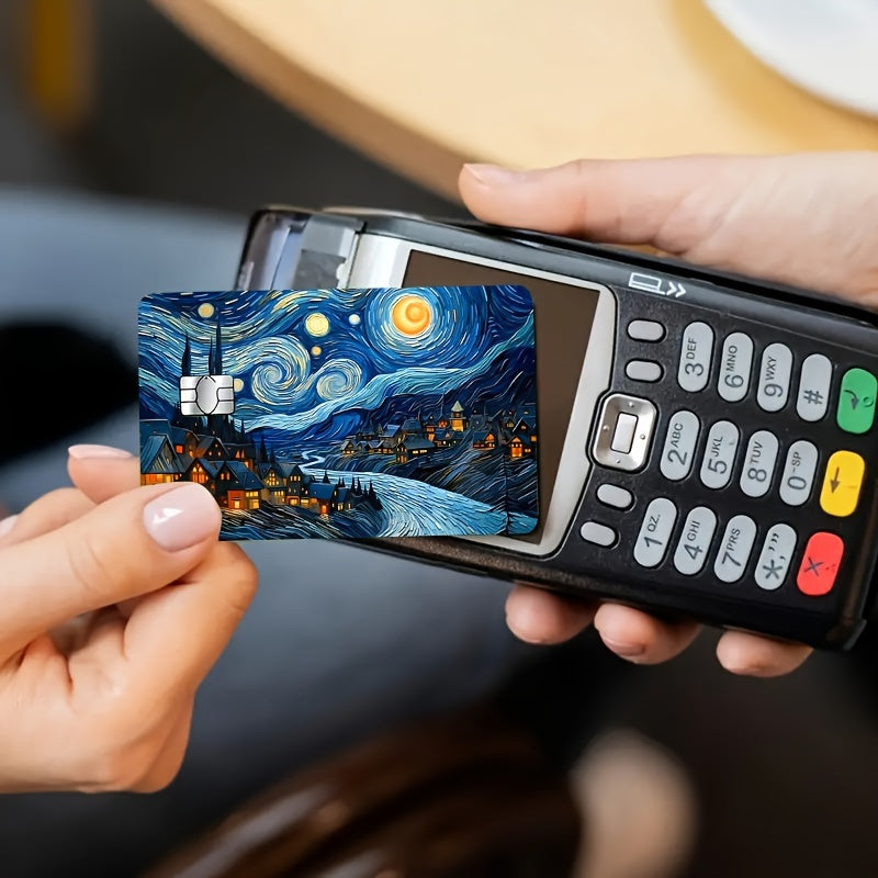 Van Gogh Starry Night Card Skins- HMT17SN