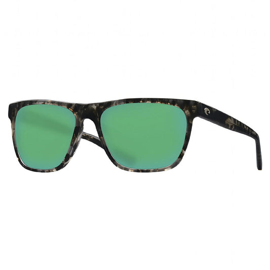 Costa Apalach 580G Green Mirror - Shiny Black Kelp