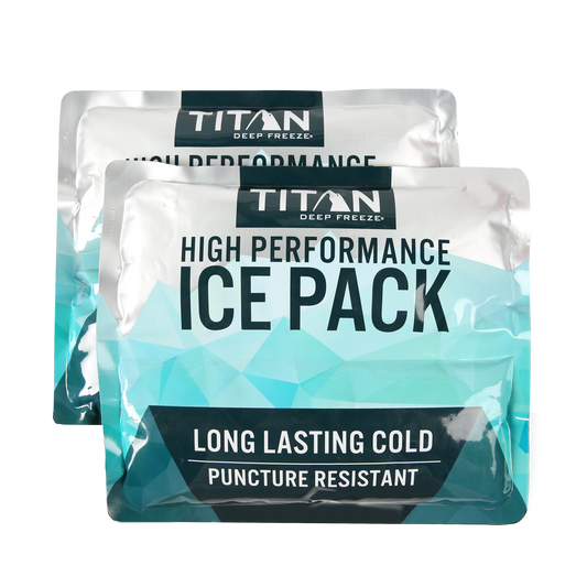 Set of 2 High Performance Cooler Ice Packs (600g)