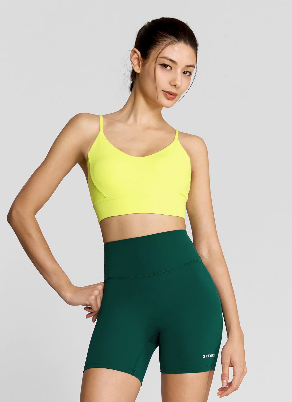 [Only New Member]Black Label Signature Breathe V-neck Bra Top