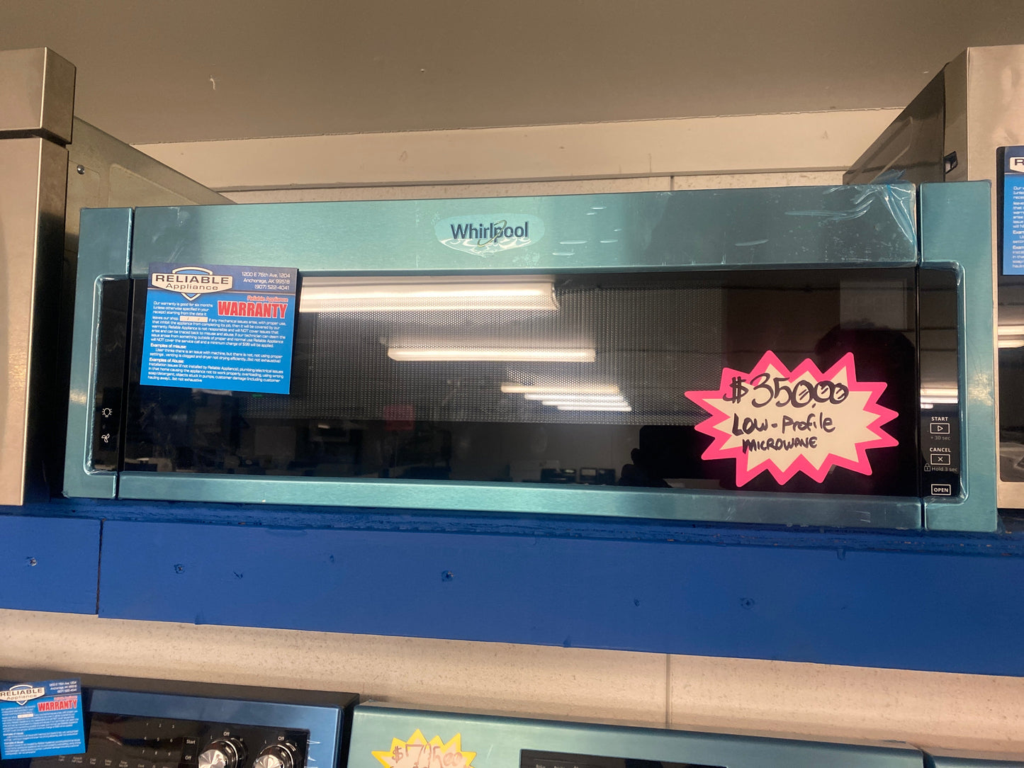 Whirlpool Low-Profile Over-the-Range Microwave