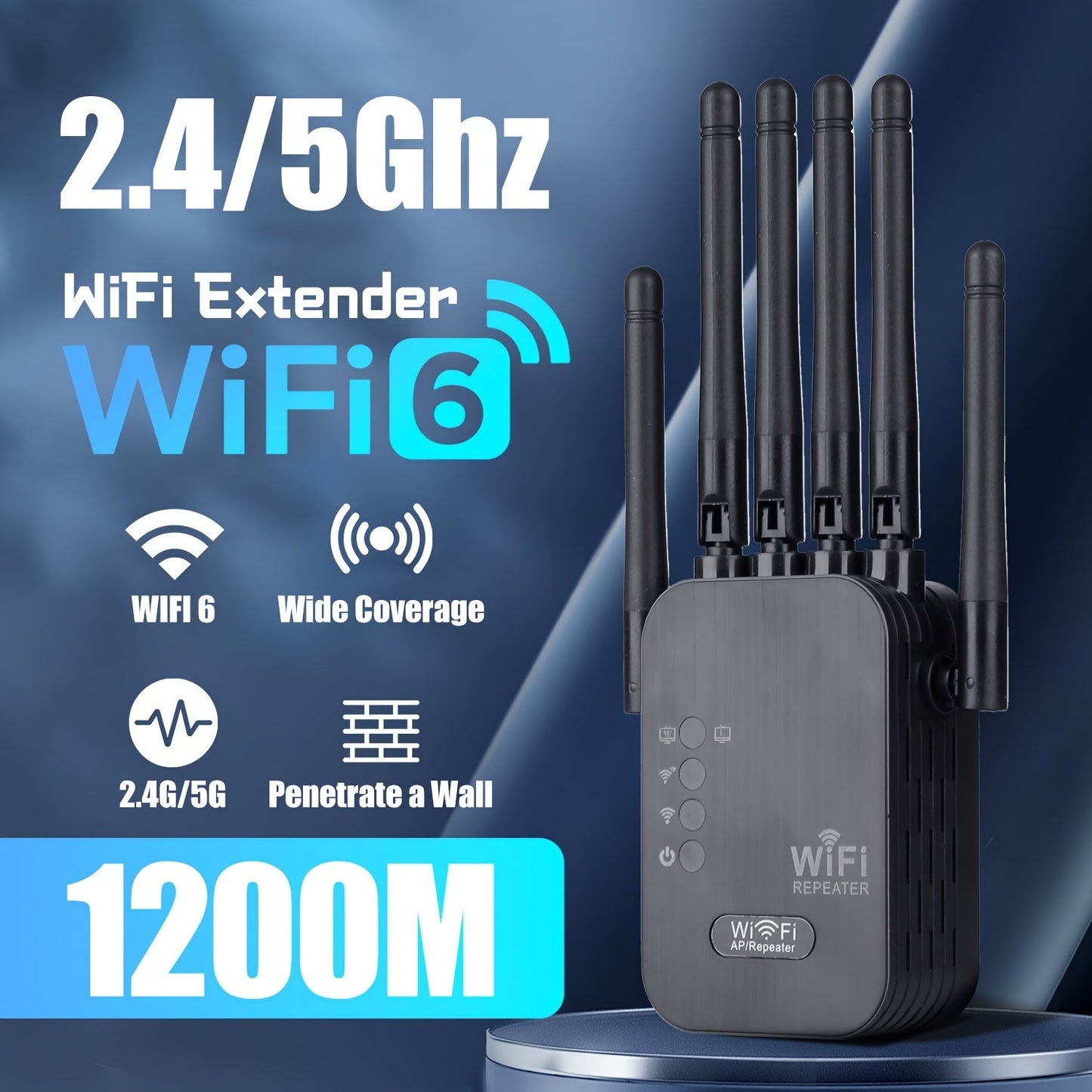 Momotor WiFi Extender- HMT15WE