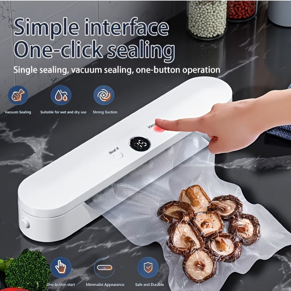 Automatic Food Sealer Machine with High Suction - TJR6P8X