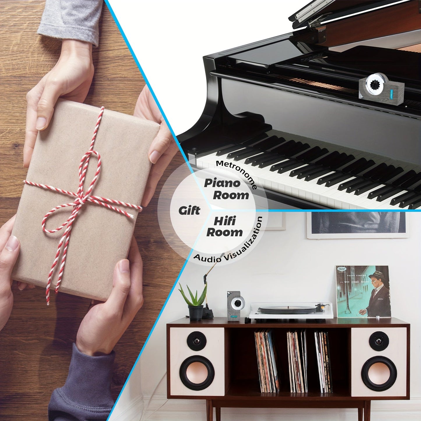 Ferrofluid Music Rhythm Lamp