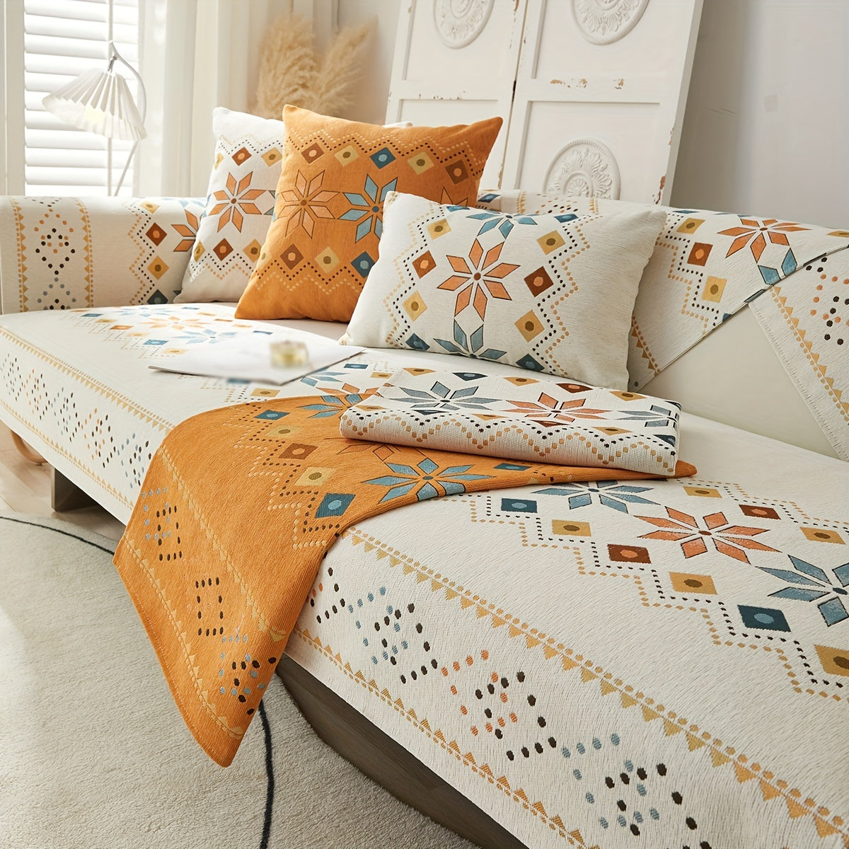 Chenille Sofa Slipcover  Universal Furniture Protector-GOGU