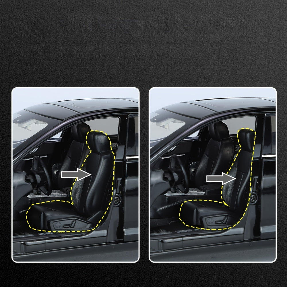 Audi A6L 118 DieCast Model Car  WhiteBlack-OSX1