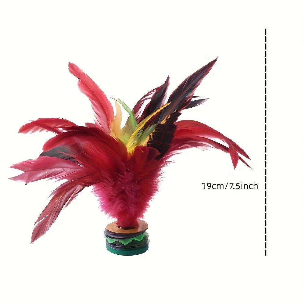 Vibrant Feather Jianzi, Hand & Foot Coordination TJR3L6N