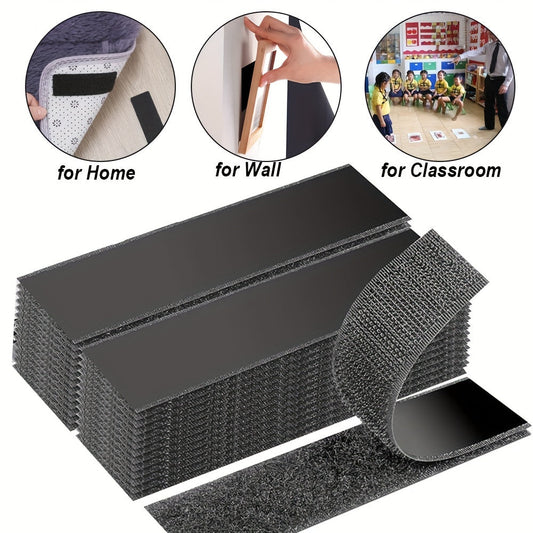 Hook & Loop Tape Strips with Adhesive Back - TJR7X9B