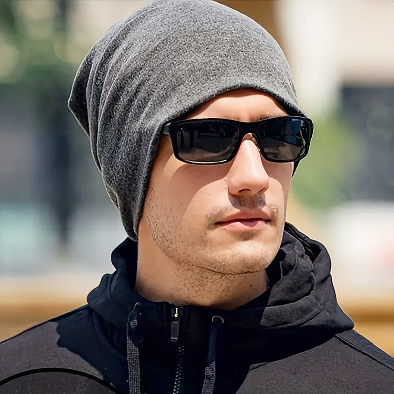 Slouchy Knit Beanie- HMT17SB