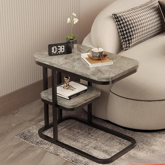 Modern Mini Coffee Table with Storage-EUAD