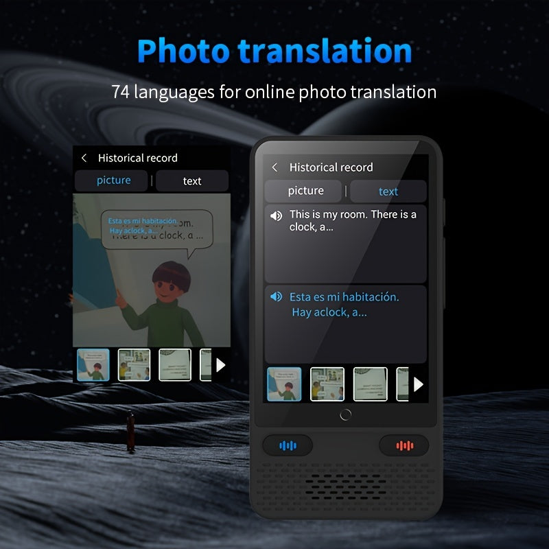 Language Translation Device, 138 Languages, Real-Time Translator TJR9B2Y